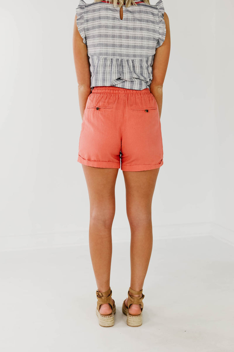 The Misty Tie Front Shorts
