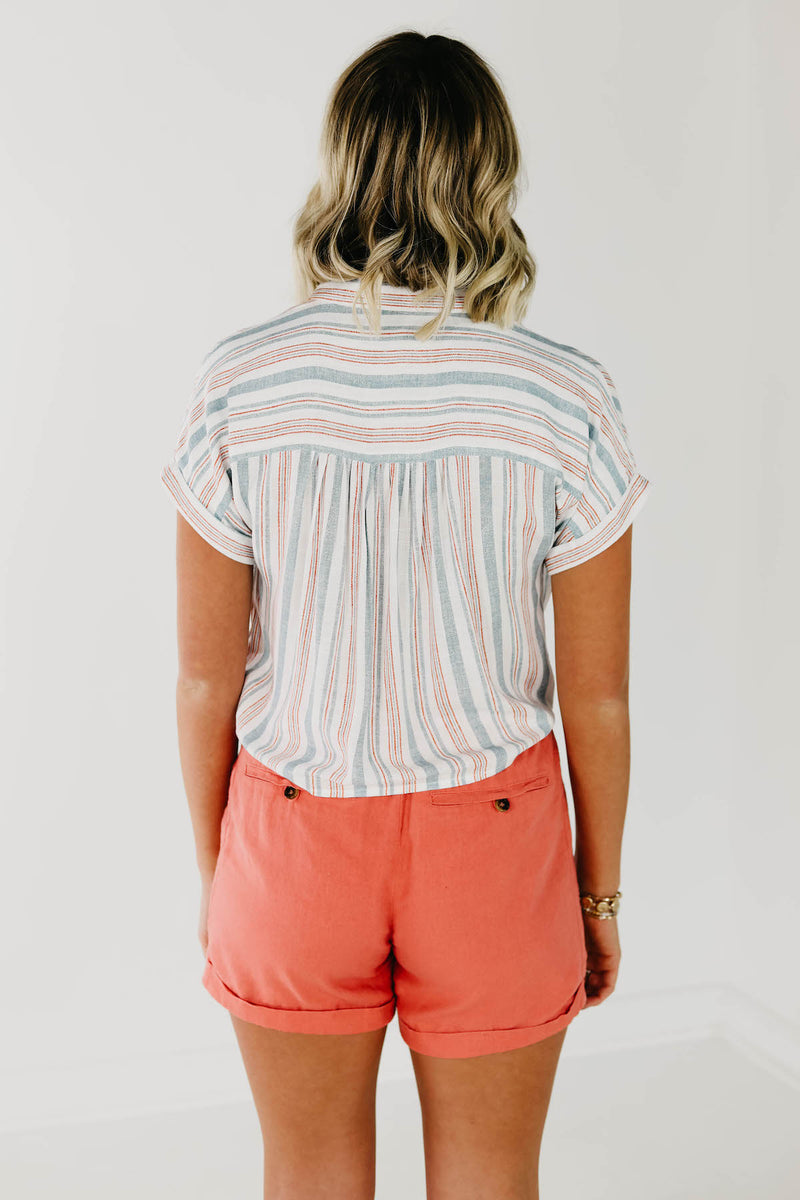 The Kianna Tie Front Shirt