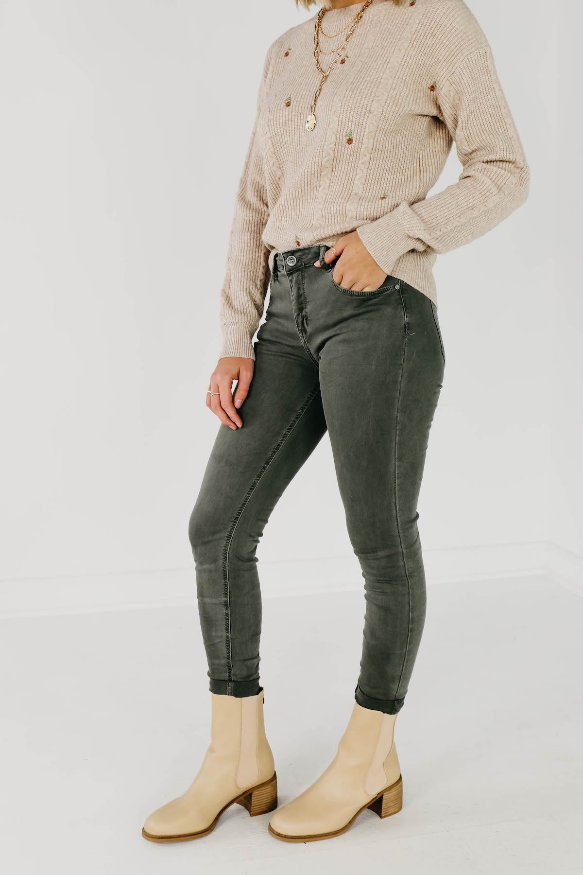 The Hadley Mid Waisted Super Skinny - FINAL SALE