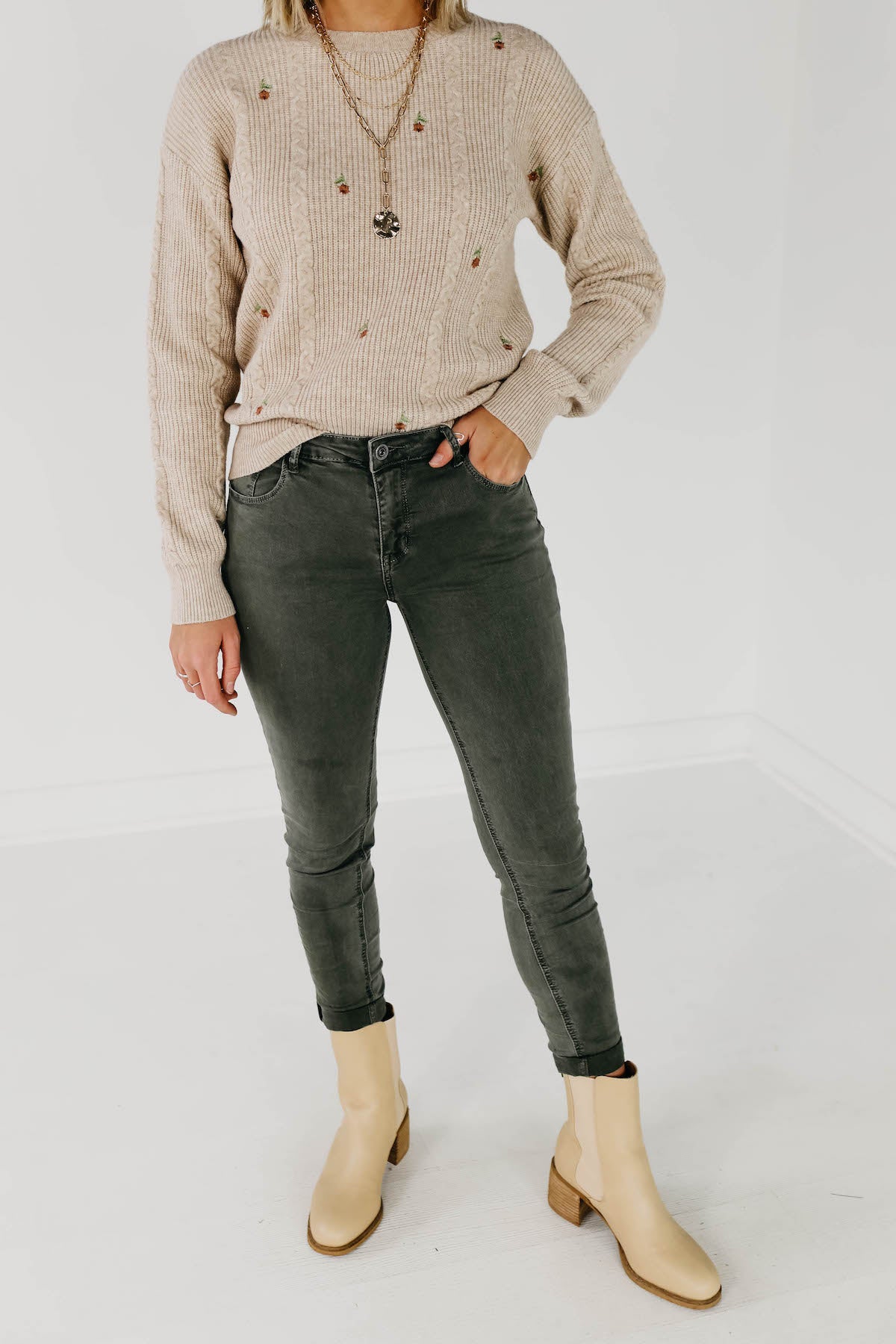The Hadley Mid Waisted Super Skinny - FINAL SALE