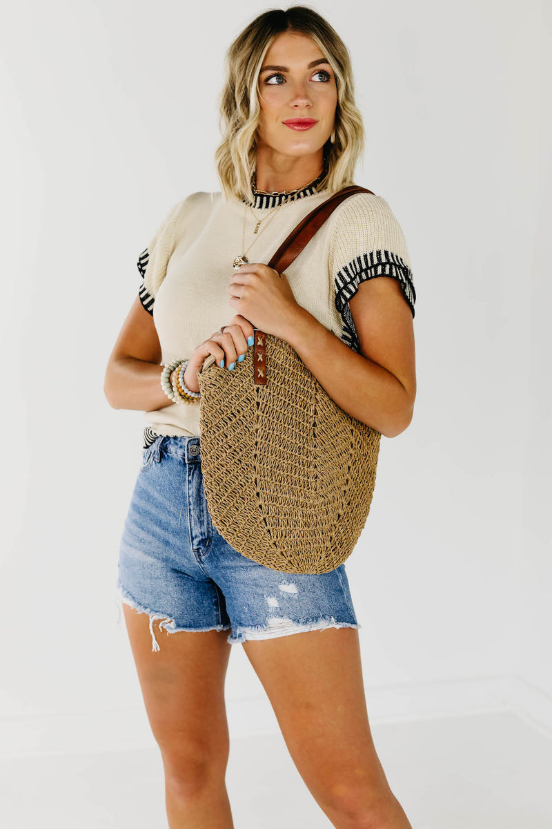The Jordyn Tote Bag - Natural