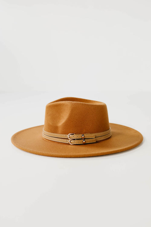 The JoJo Double Belted Rancher - Camel