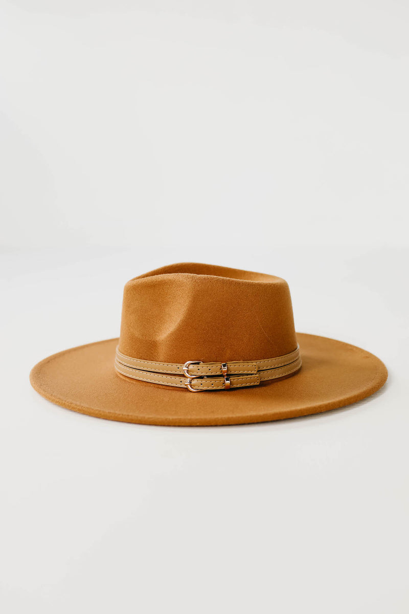 The JoJo Double Belted Rancher - Camel