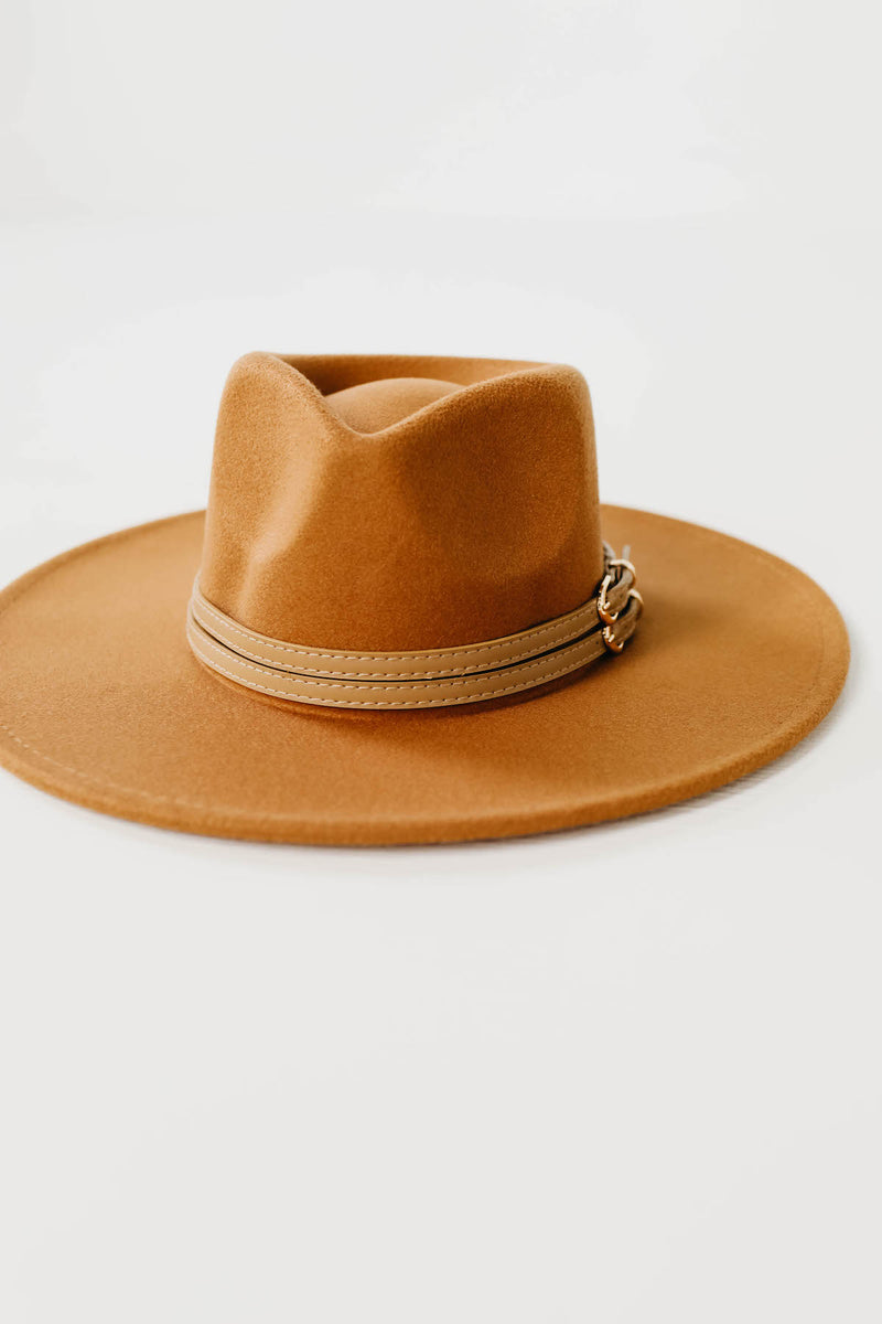 The JoJo Double Belted Rancher - Camel