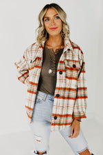 The Kayson Plaid Shacket - Brown Multi