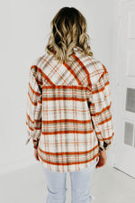 The Kayson Plaid Shacket - Brown Multi