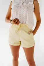 The Brett Tie Front Shorts