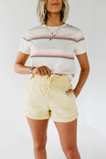 The Brett Tie Front Shorts