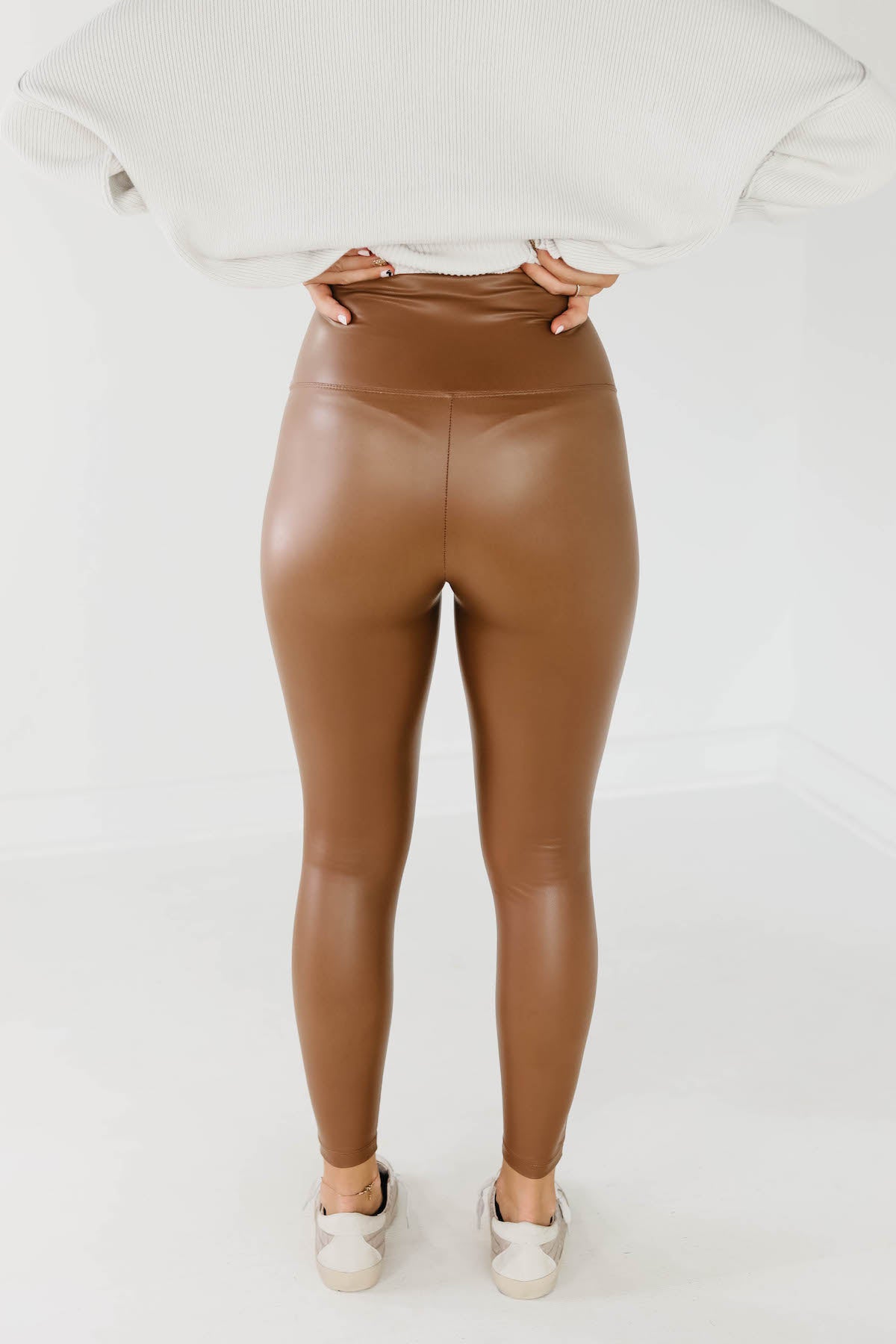 The Weston Faux Leather Leggings