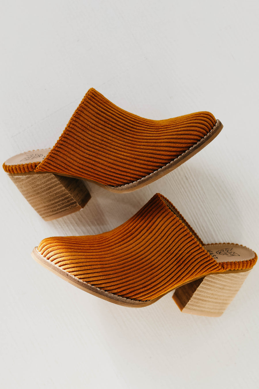 The Angela Chunky Heel Mule