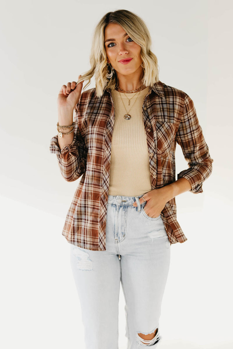 The Keigh Plaid Button Down Shirt