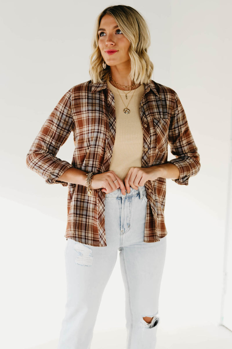 The Keigh Plaid Button Down Shirt