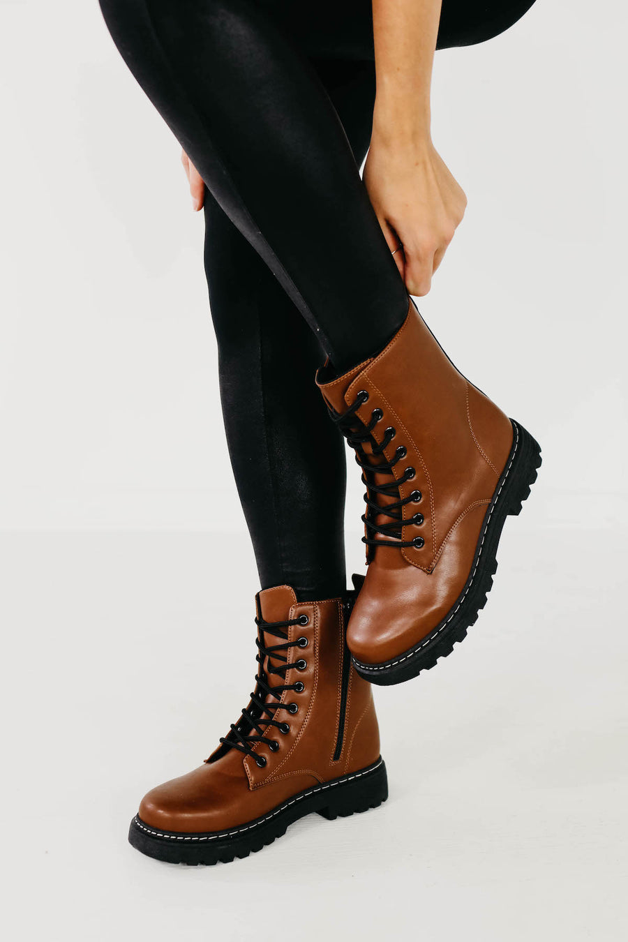 The Vivi Bootie - Chestnut