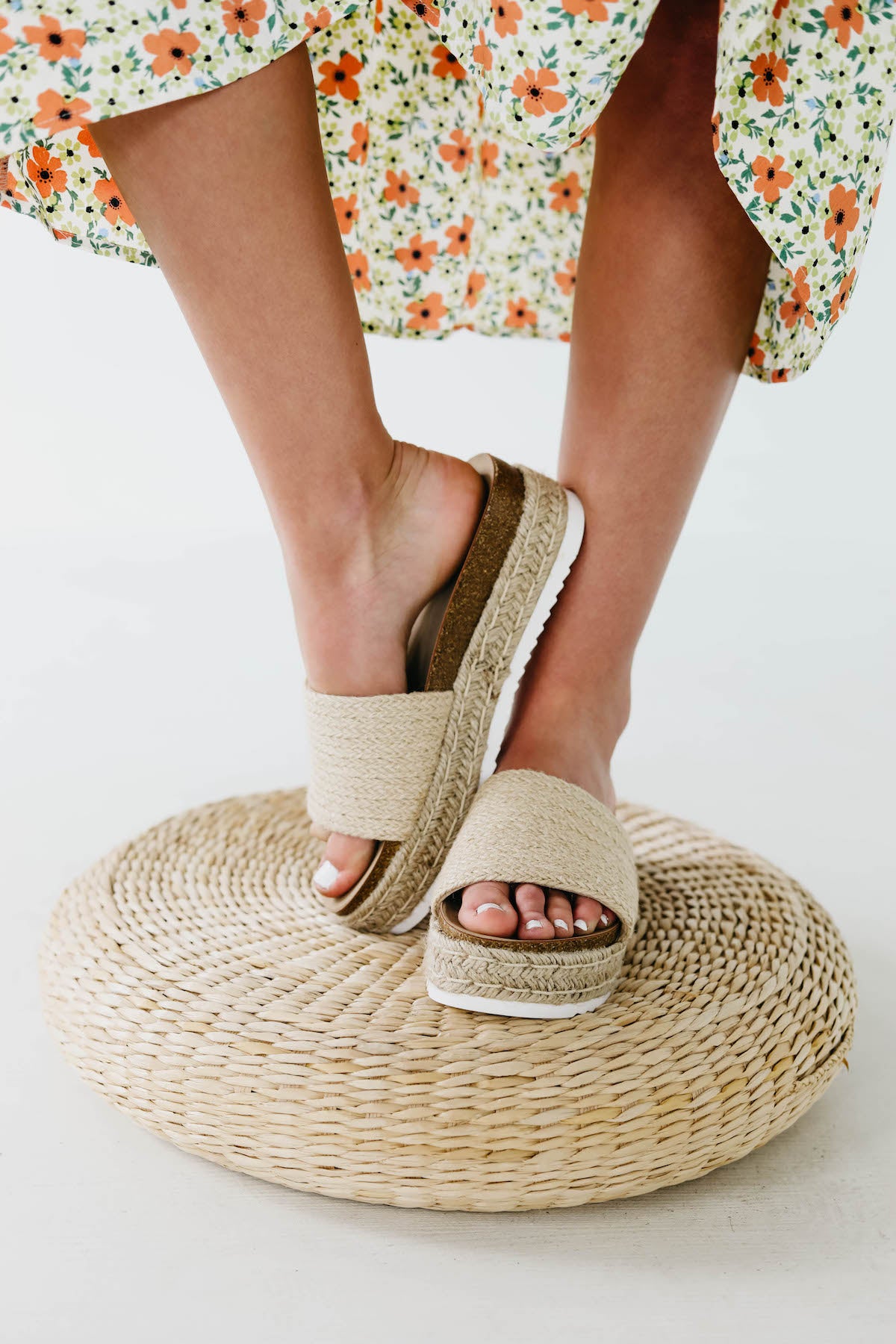 The Process Espadrille Slide Sandal