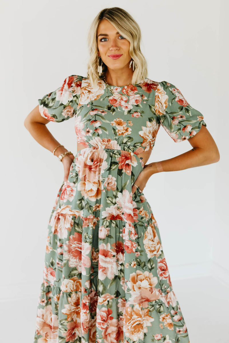 The Branson Cutout Maxi Dress