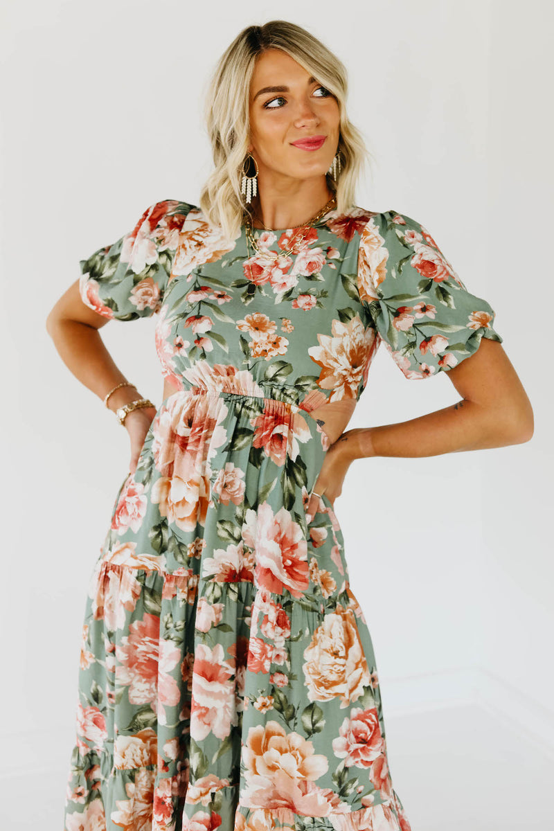 The Branson Cutout Maxi Dress