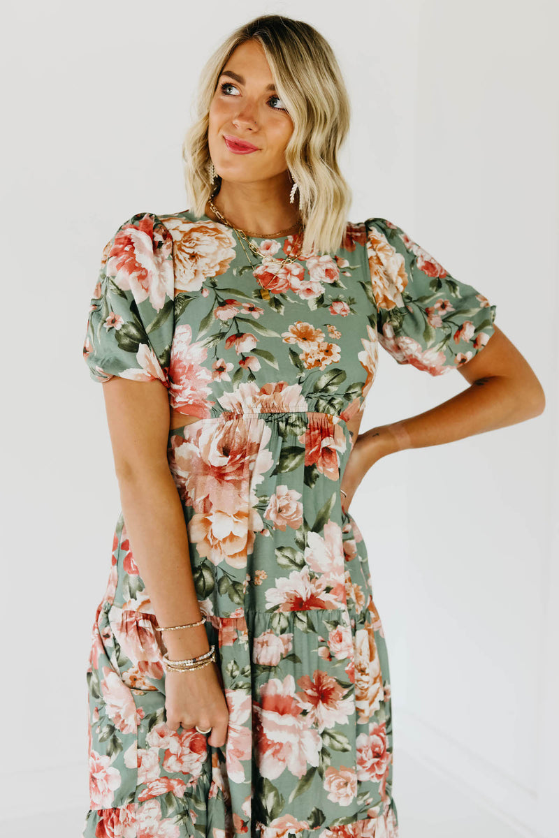 The Branson Cutout Maxi Dress