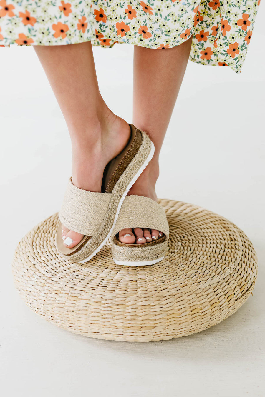The Process Espadrille Slide Sandal