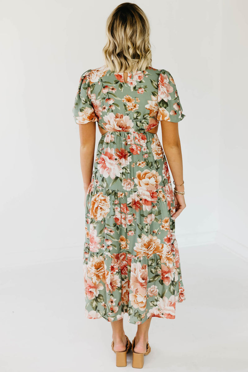 The Branson Cutout Maxi Dress
