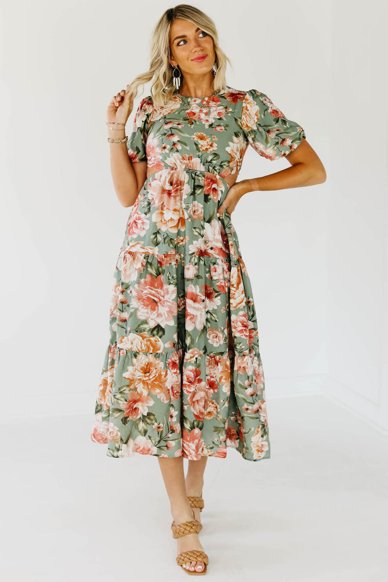 The Branson Cutout Maxi Dress