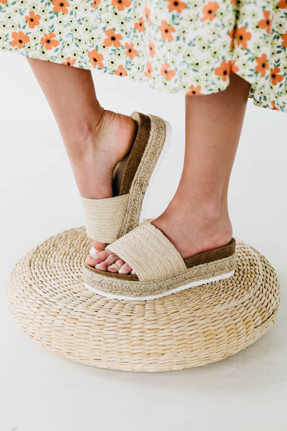 The Process Espadrille Slide Sandal