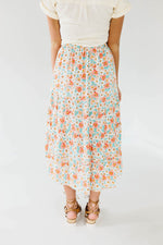 The Gannon Floral Midi Skirt