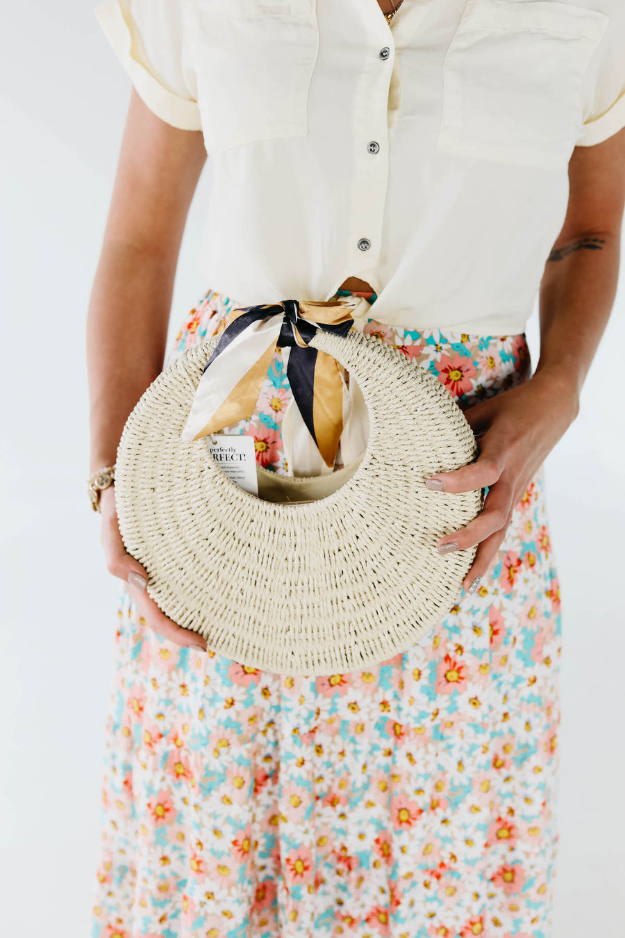 The Madison Round Bag
