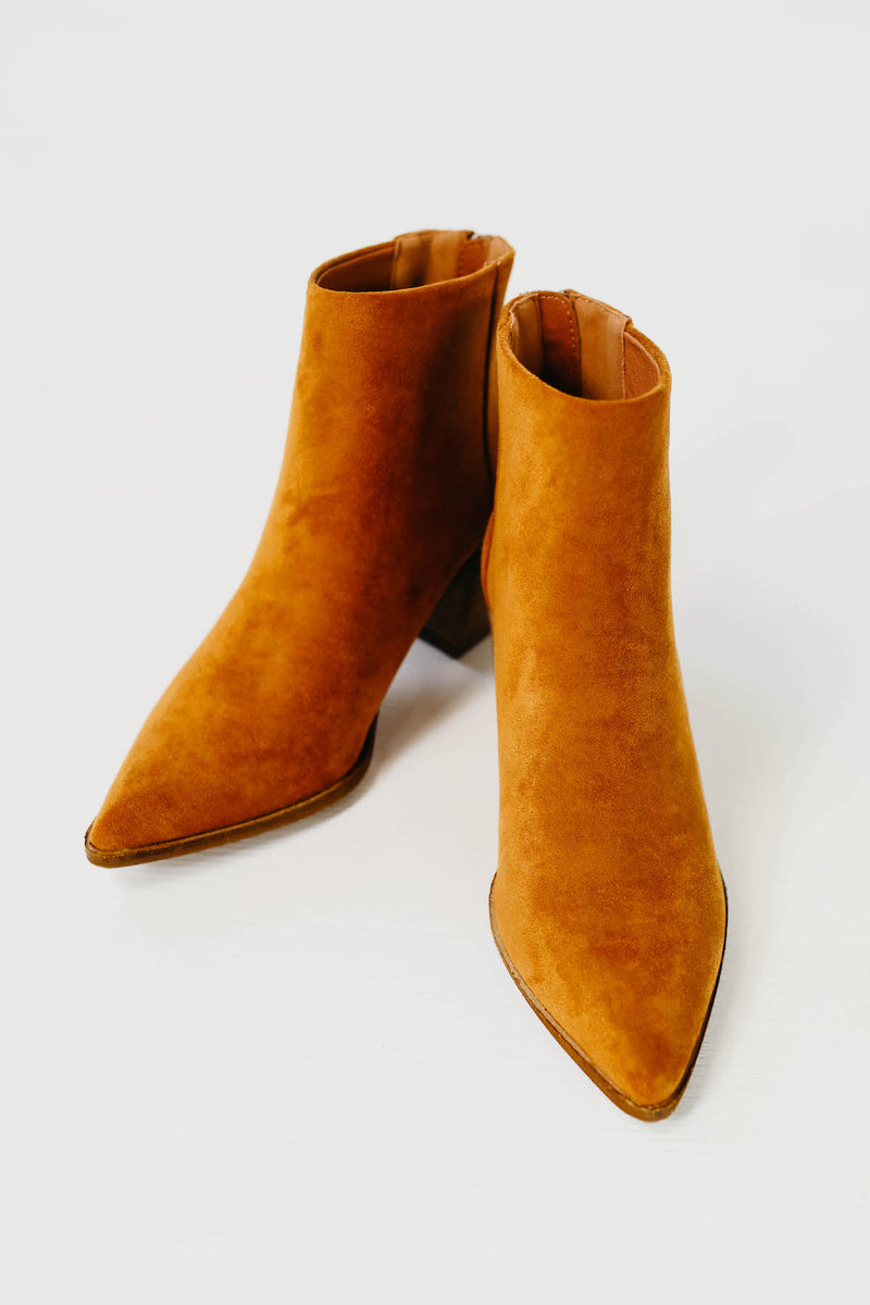 The Elvan Bootie - Camel