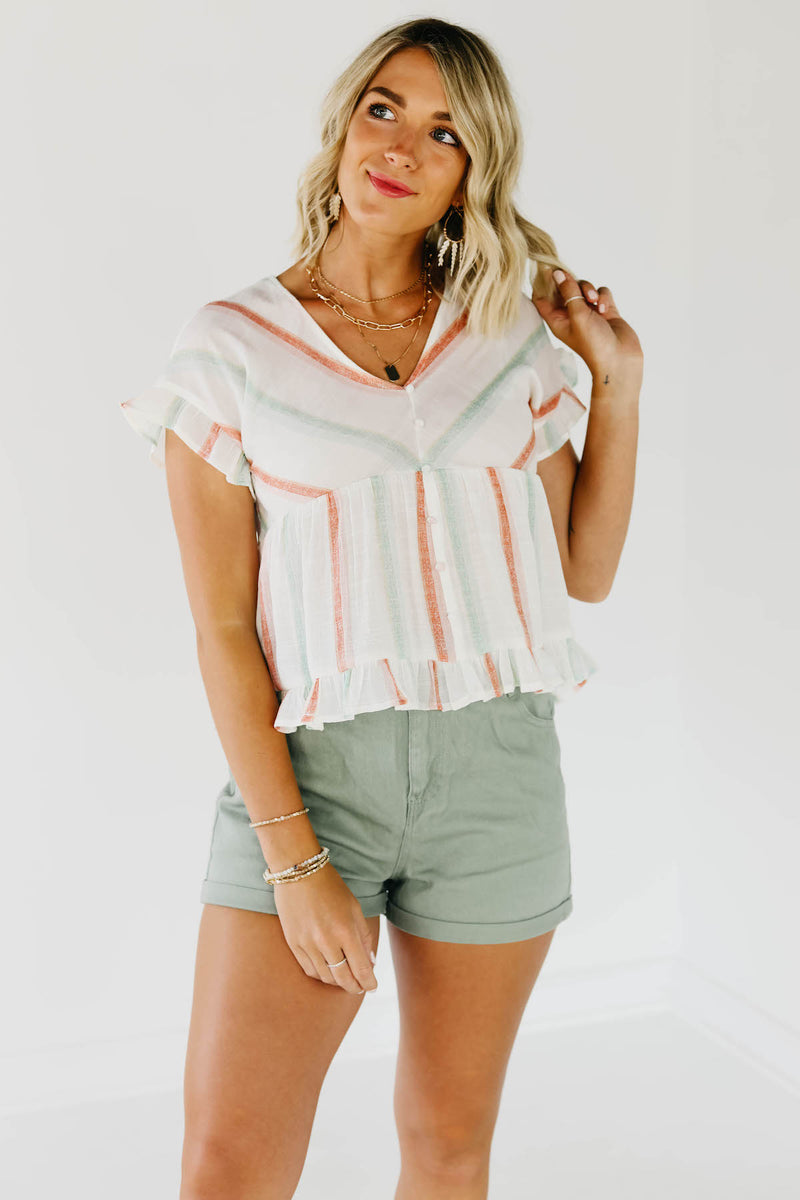 The Jerome Button Down Striped Shirt