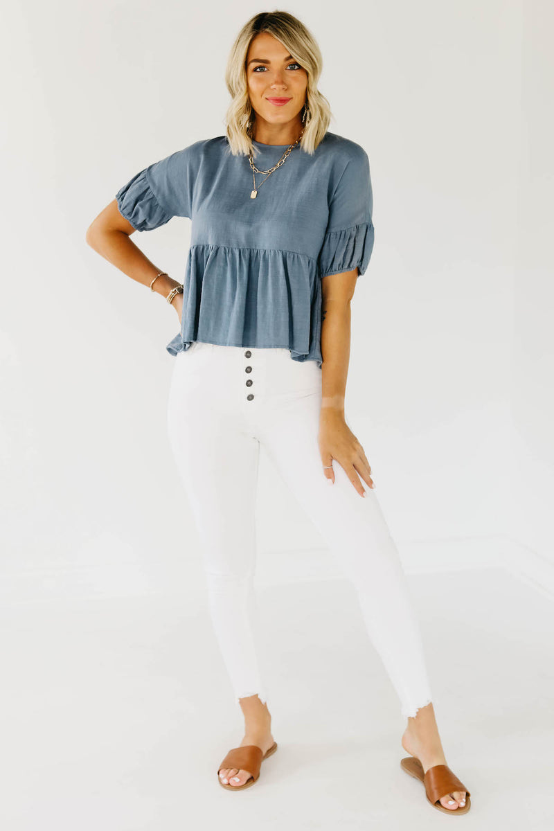 The Mavis Peplum Top