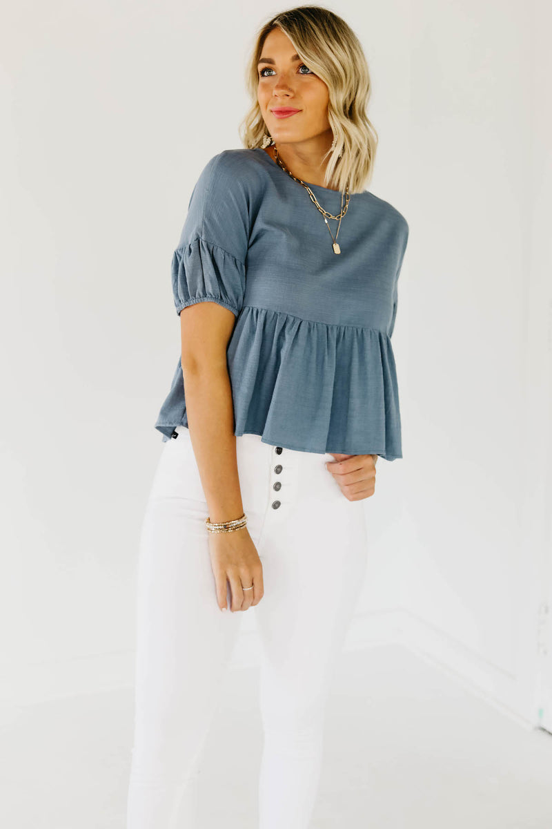 The Mavis Peplum Top