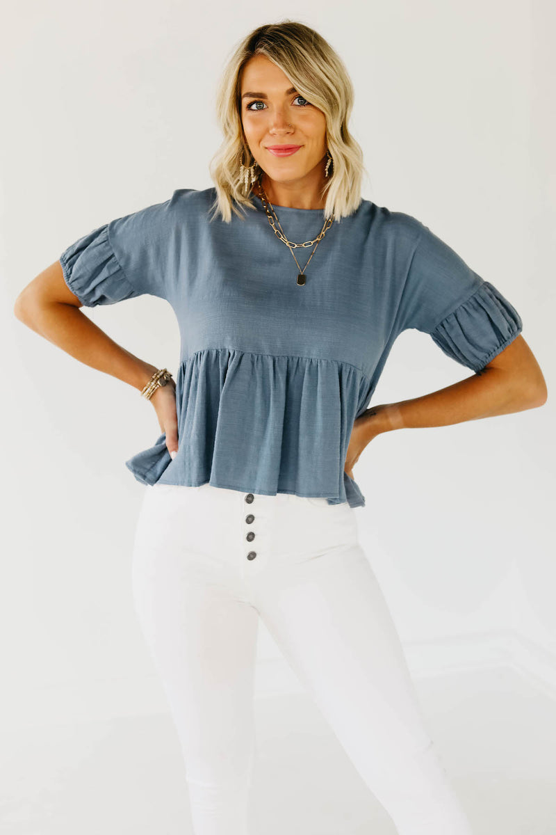 The Mavis Peplum Top