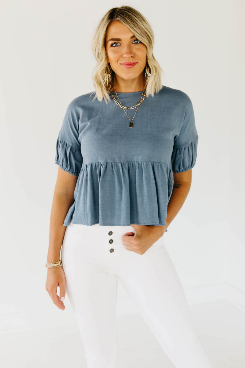 The Mavis Peplum Top