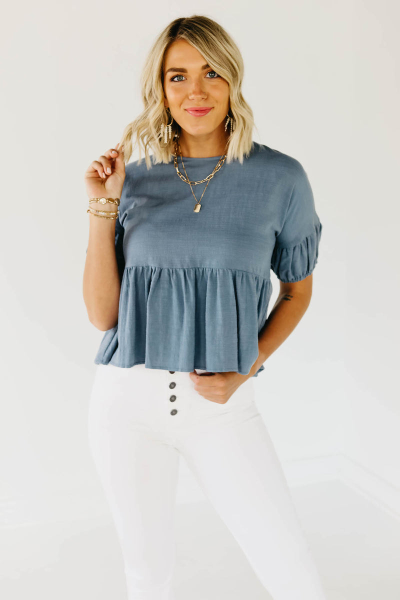 The Mavis Peplum Top