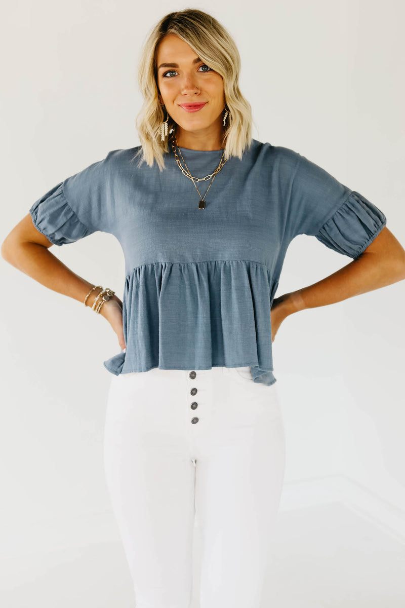 The Mavis Peplum Top