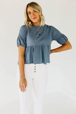 The Mavis Peplum Top