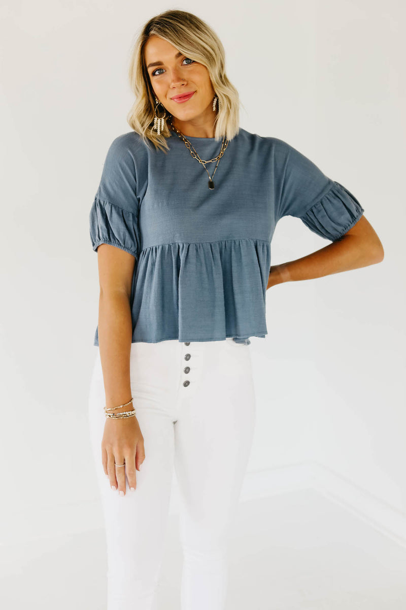 The Mavis Peplum Top