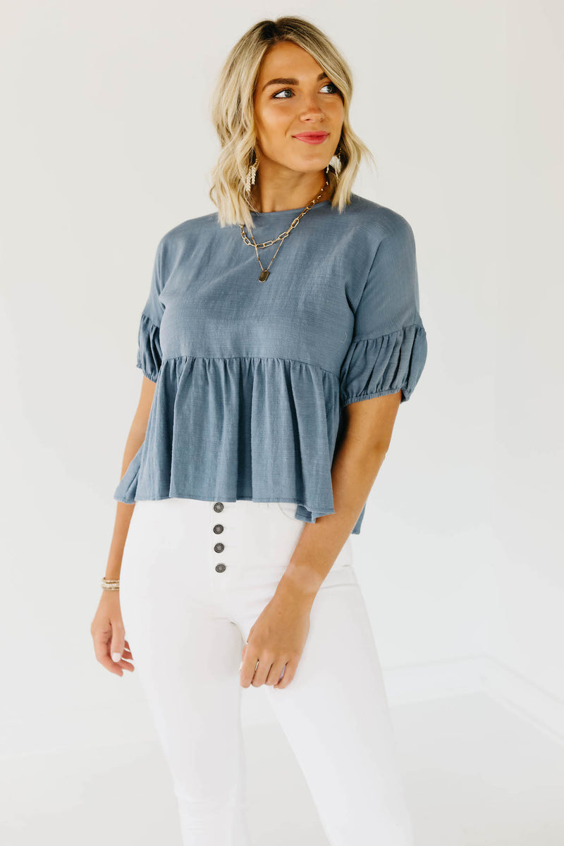 The Mavis Peplum Top