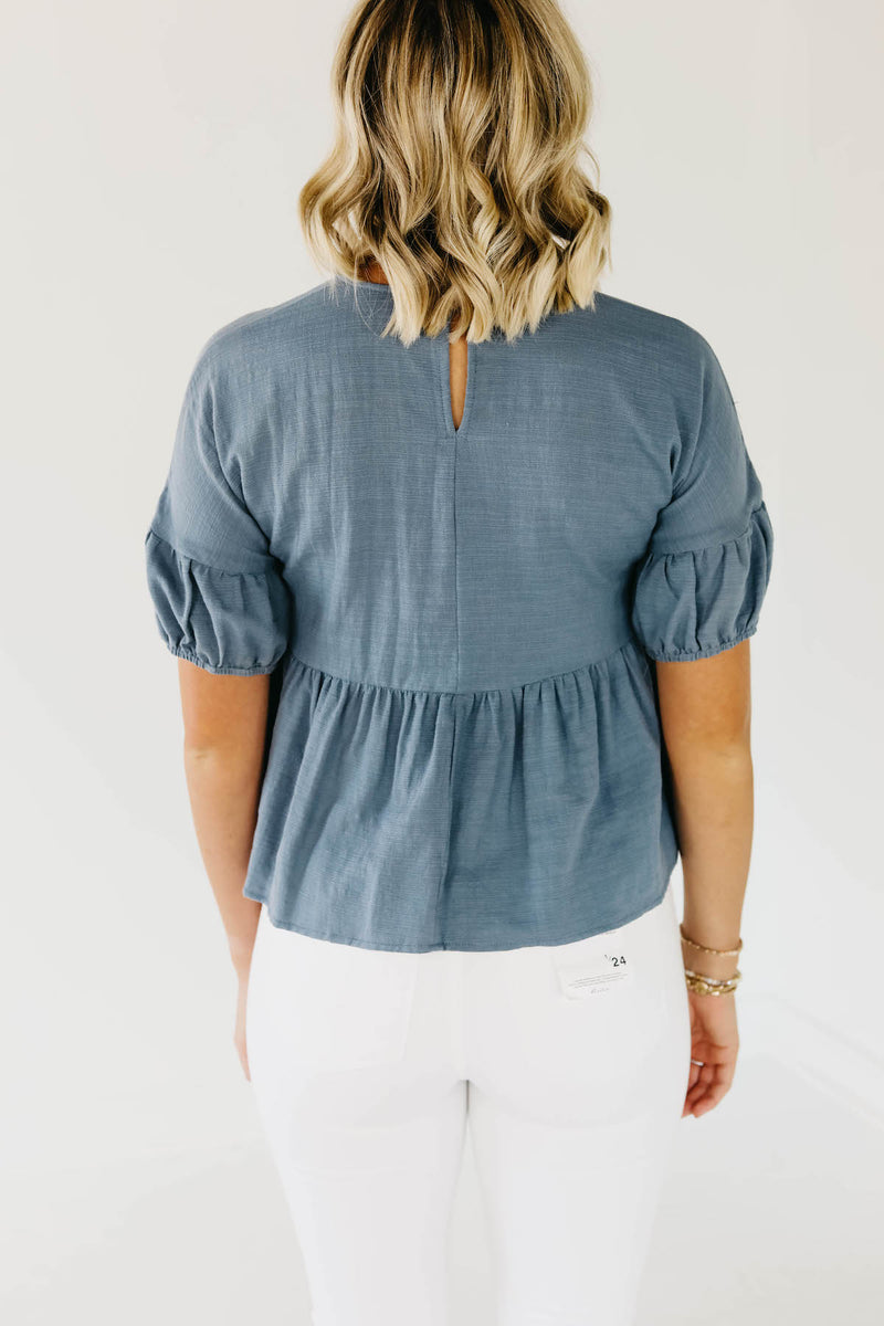 The Mavis Peplum Top