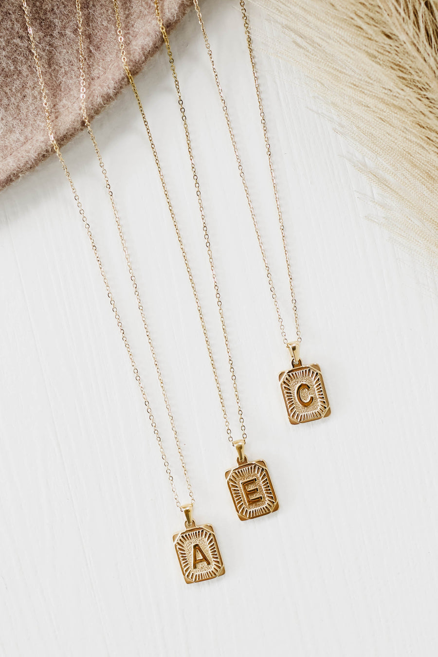 The Chain Initial Necklace - FINAL SALE