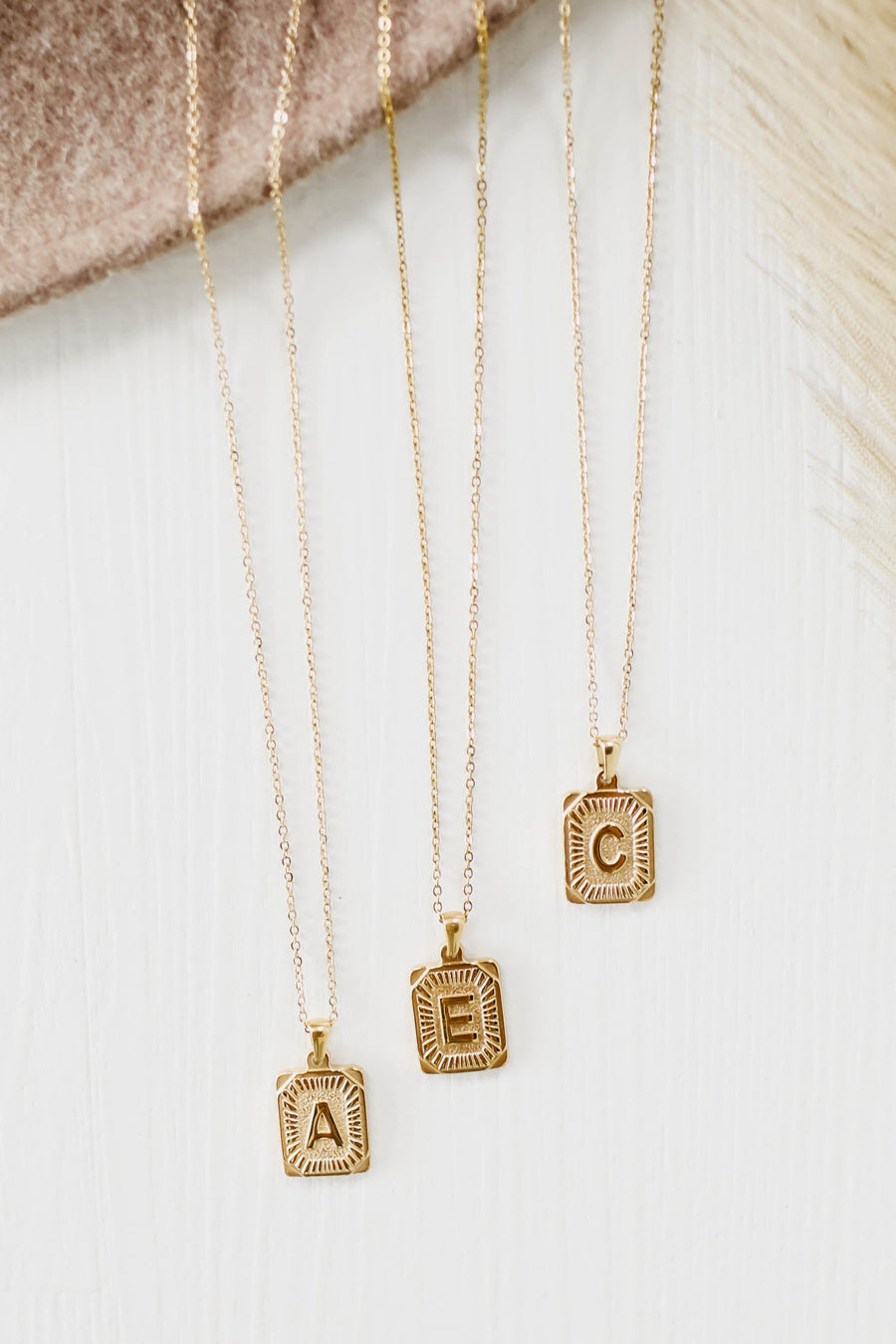 The Chain Initial Necklace - FINAL SALE