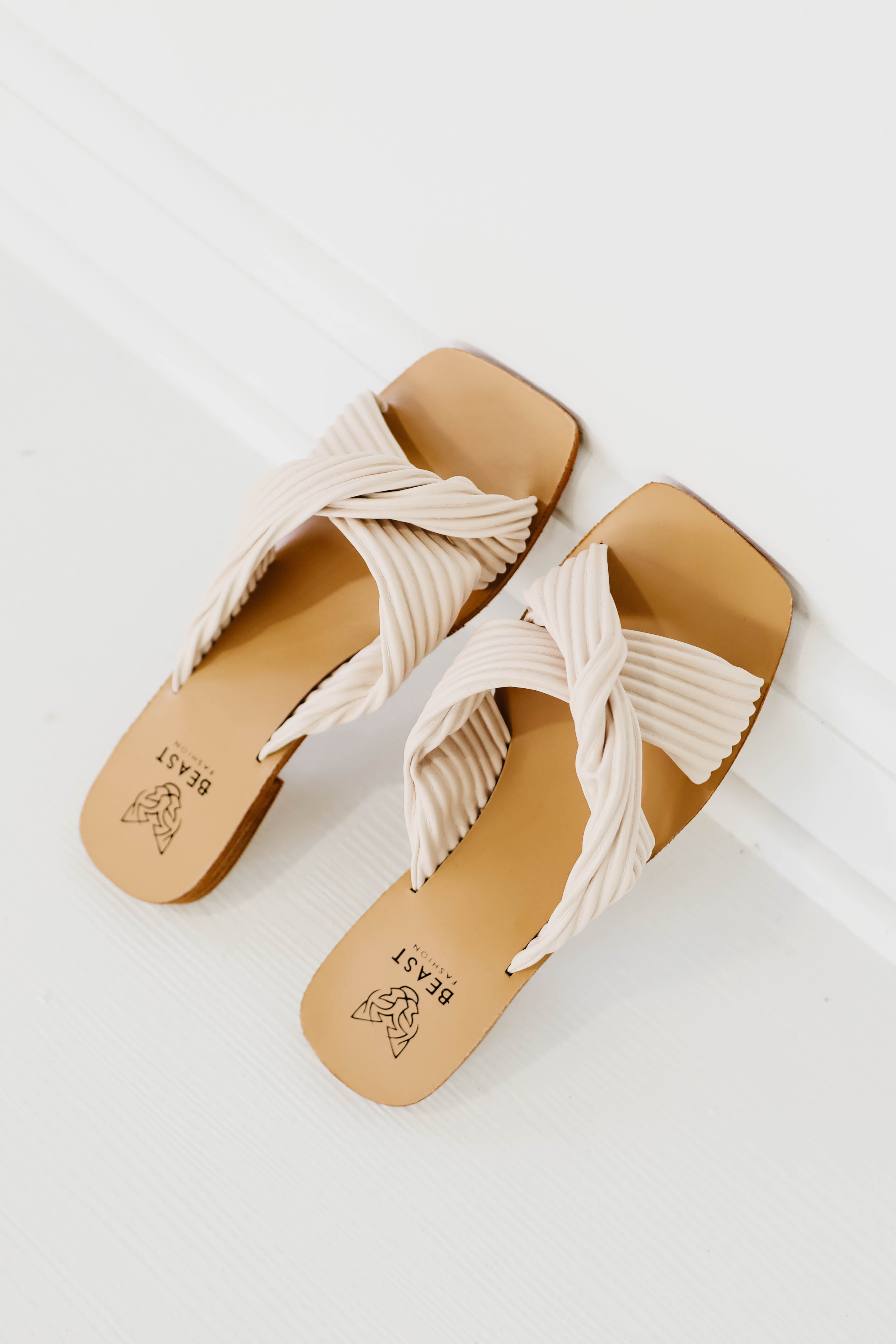 The Lana Cross Strap Sandal