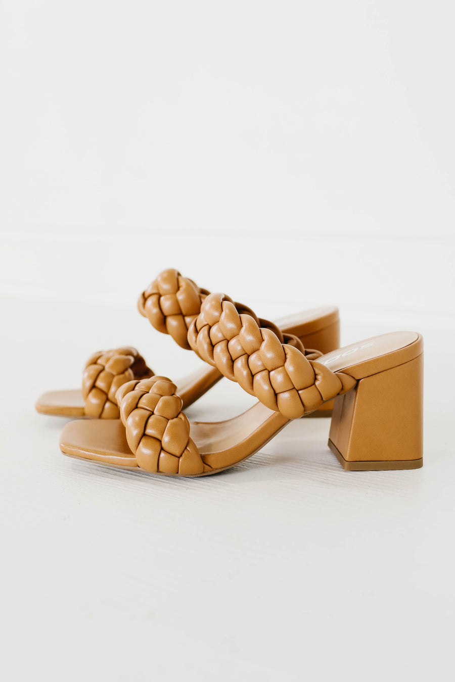 The Mostly Braided Block Heel Sandal