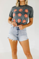 Vervet Denim | The Enoch Step Hem Denim Shorts