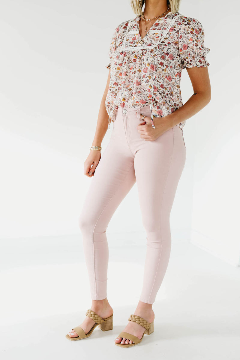 The Ellington Colored Super Stretch Skinny - FINAL SALE