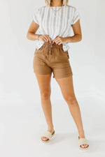 The Misty Tie Front Shorts