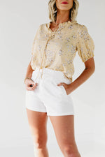 The Celeste Linen Shorts