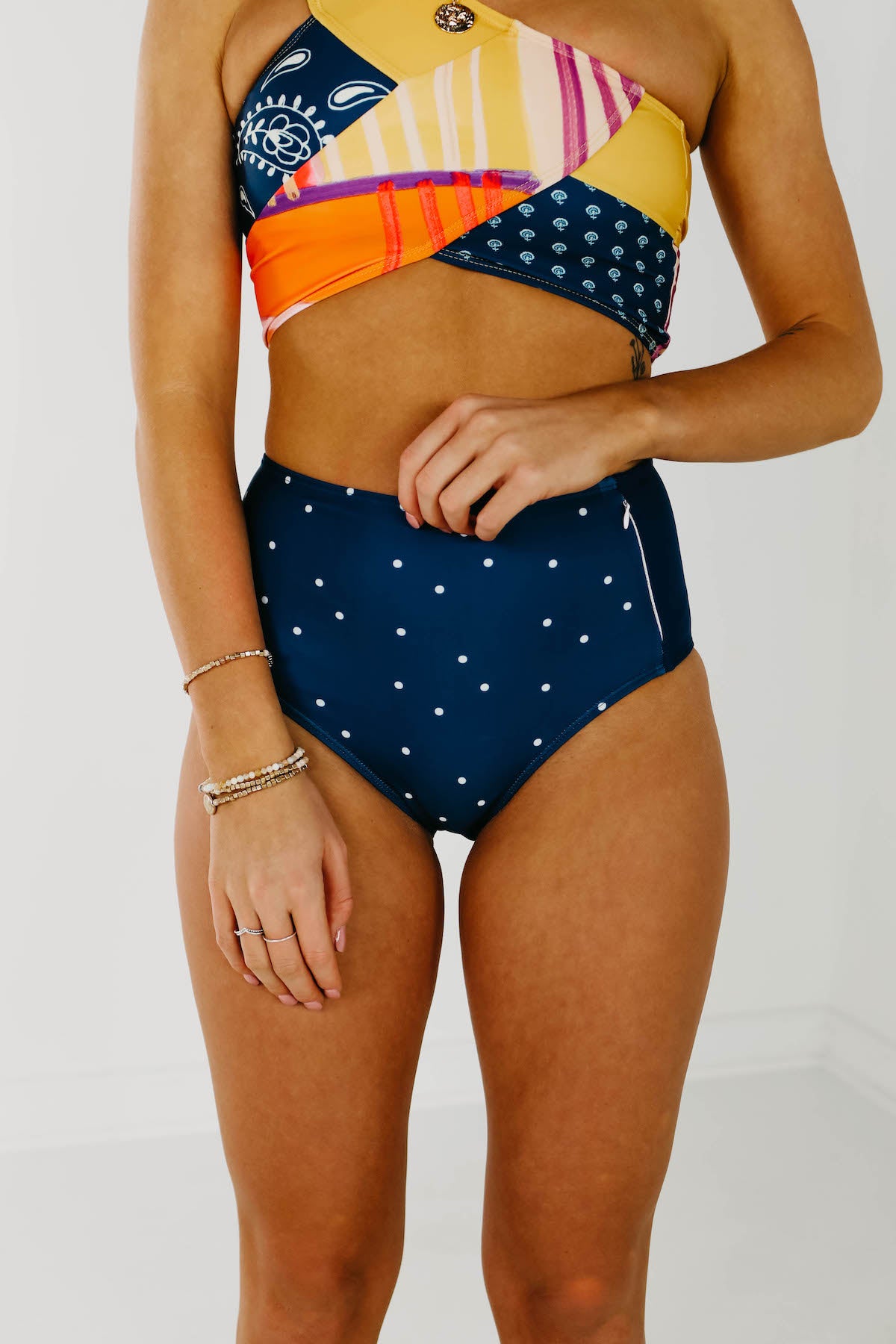 The Alden Dot Swim Bottom