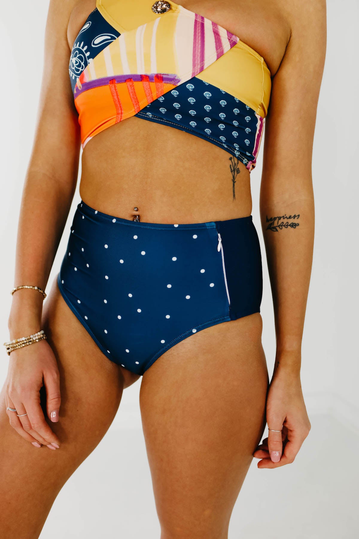 The Alden Dot Swim Bottom