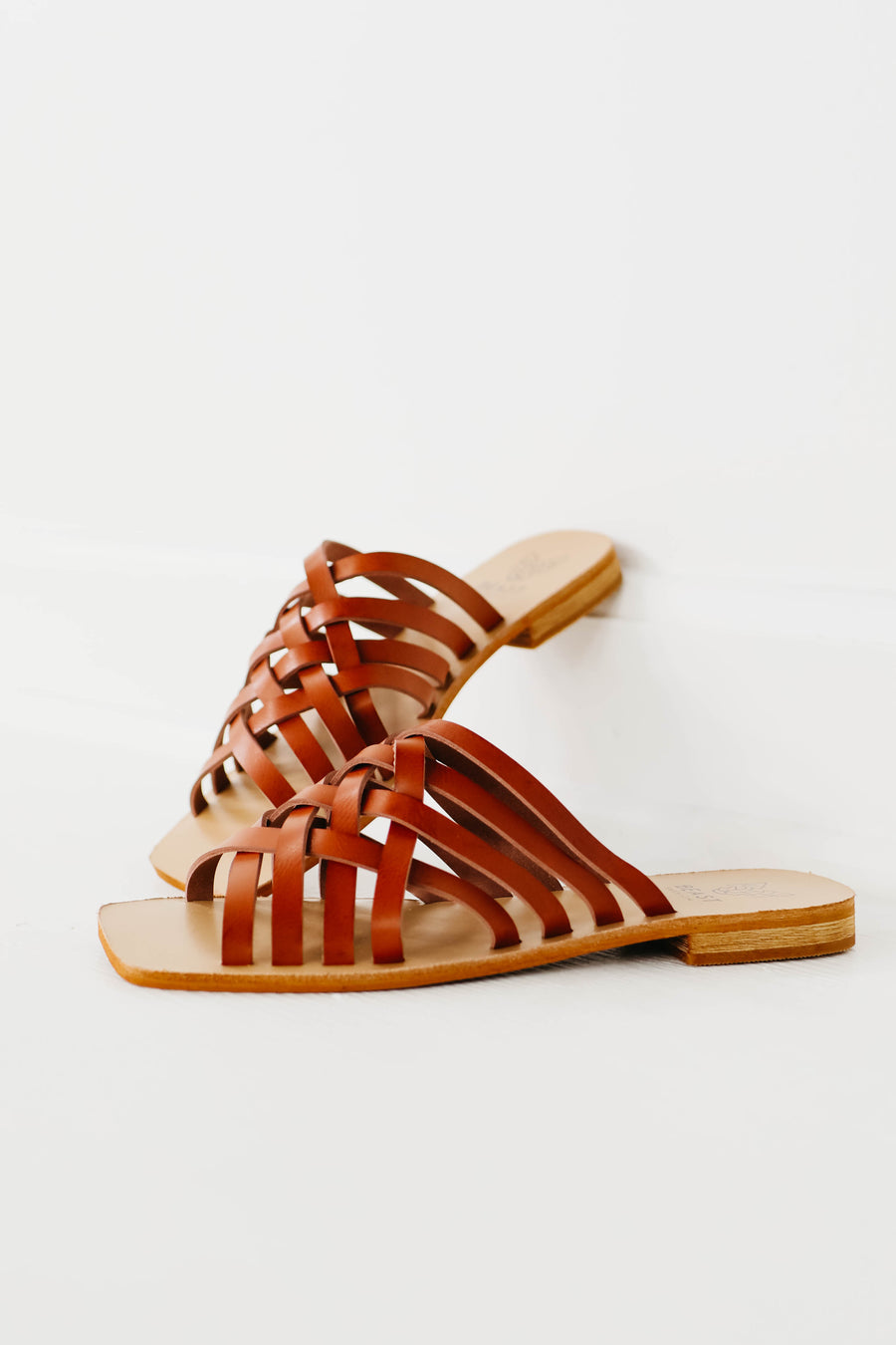 The Lana Sandal - Cognac